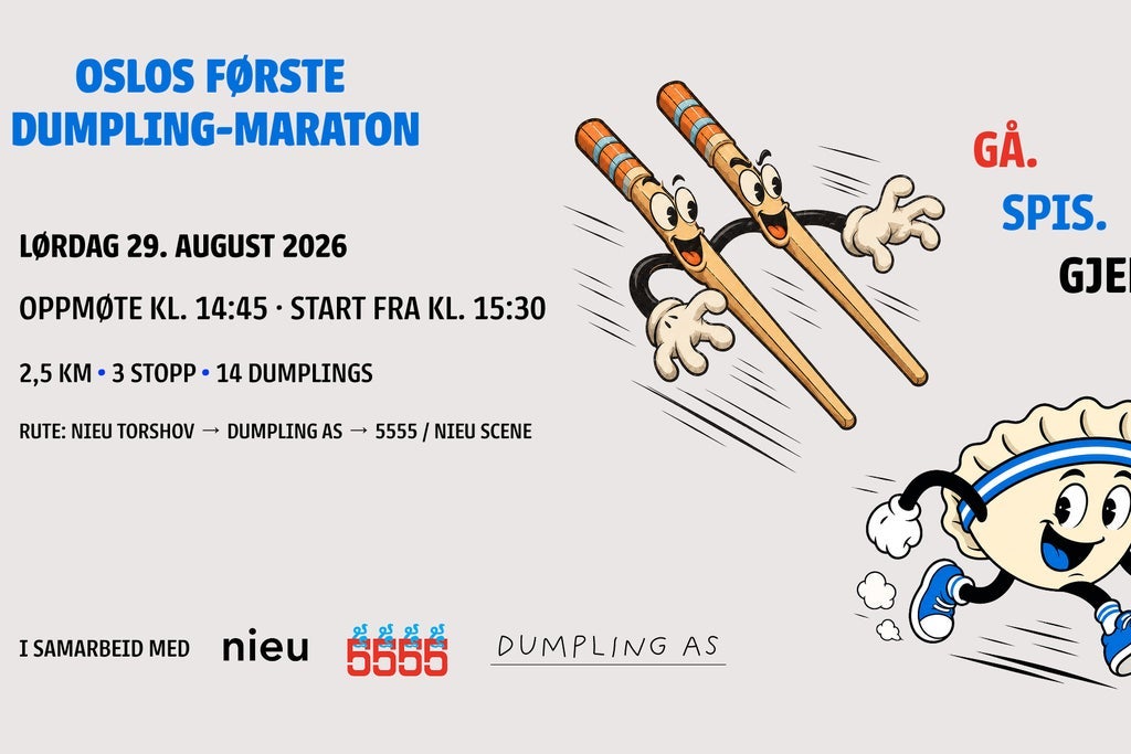 Dumpling Marathon Oslo – Norway’s First Dumpling Race