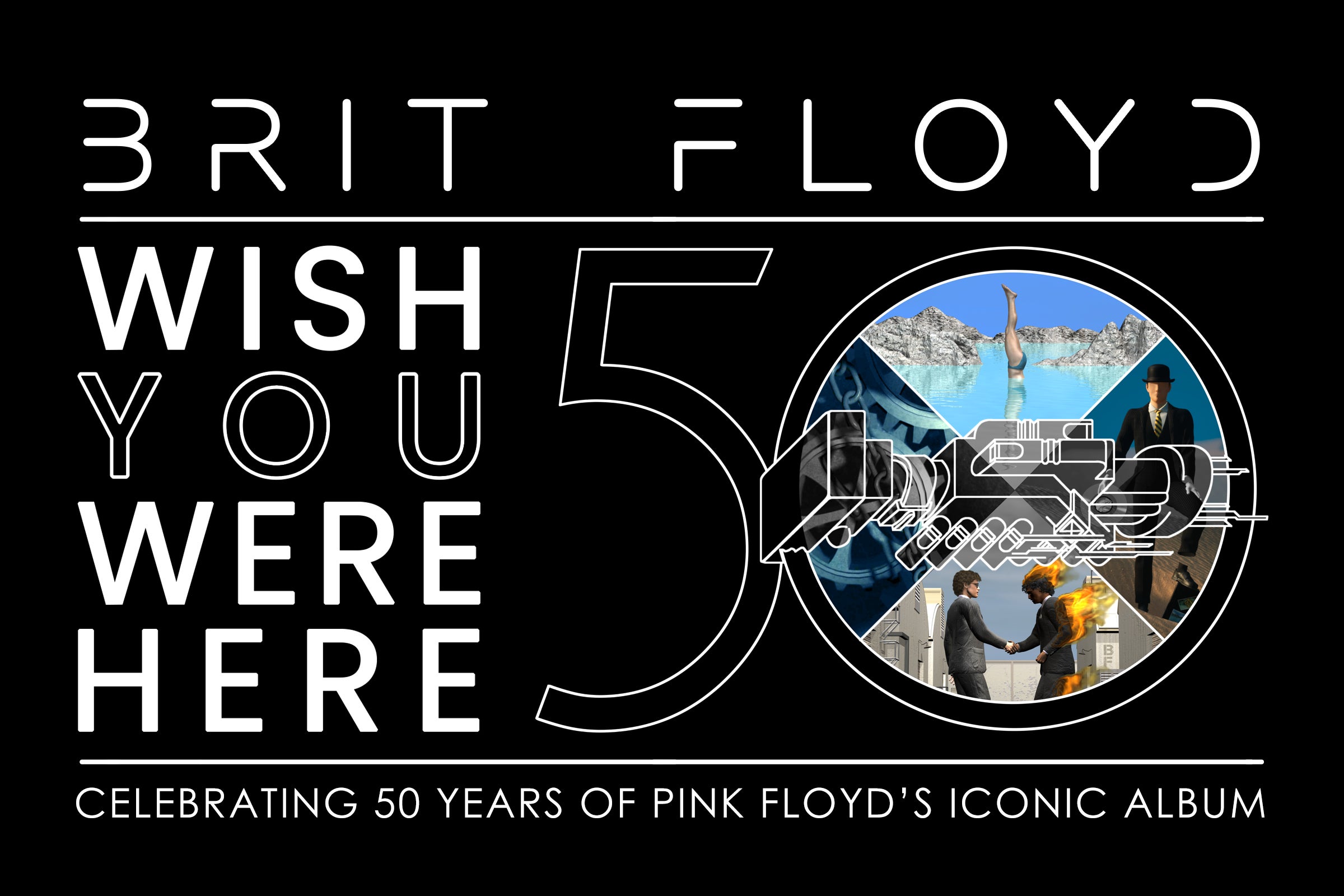 BRIT FLOYD WISH YOU WERE 50th ANNIVERSARY at The Fillmore Miami Beach at Jackie Gleason Theater – Miami Beach, FL