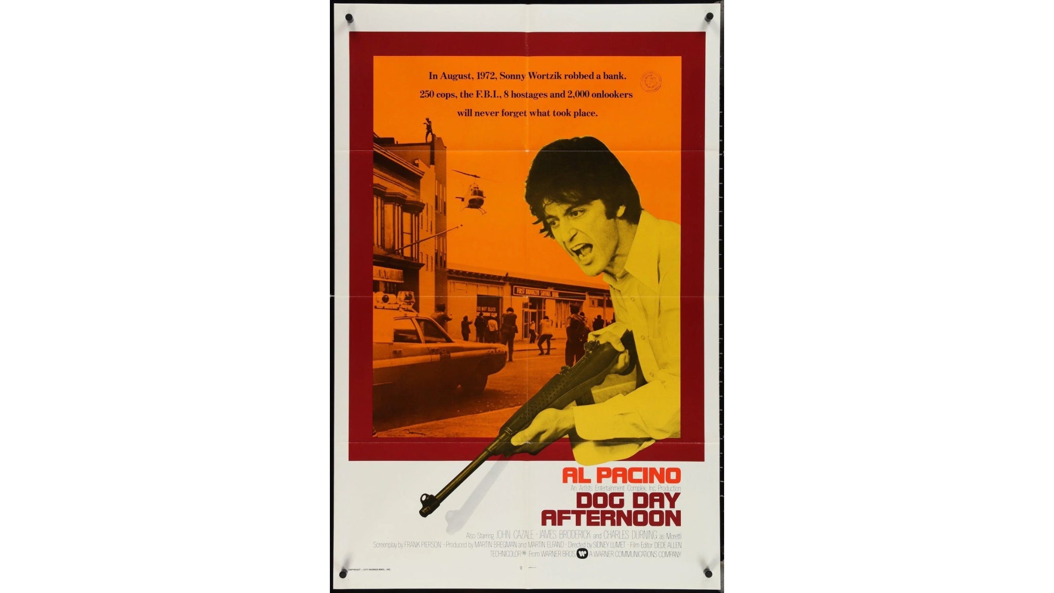 Movie: Dog Day Afternoon (1975) w/ John DiLeo at Milford Theater – Milford, PA