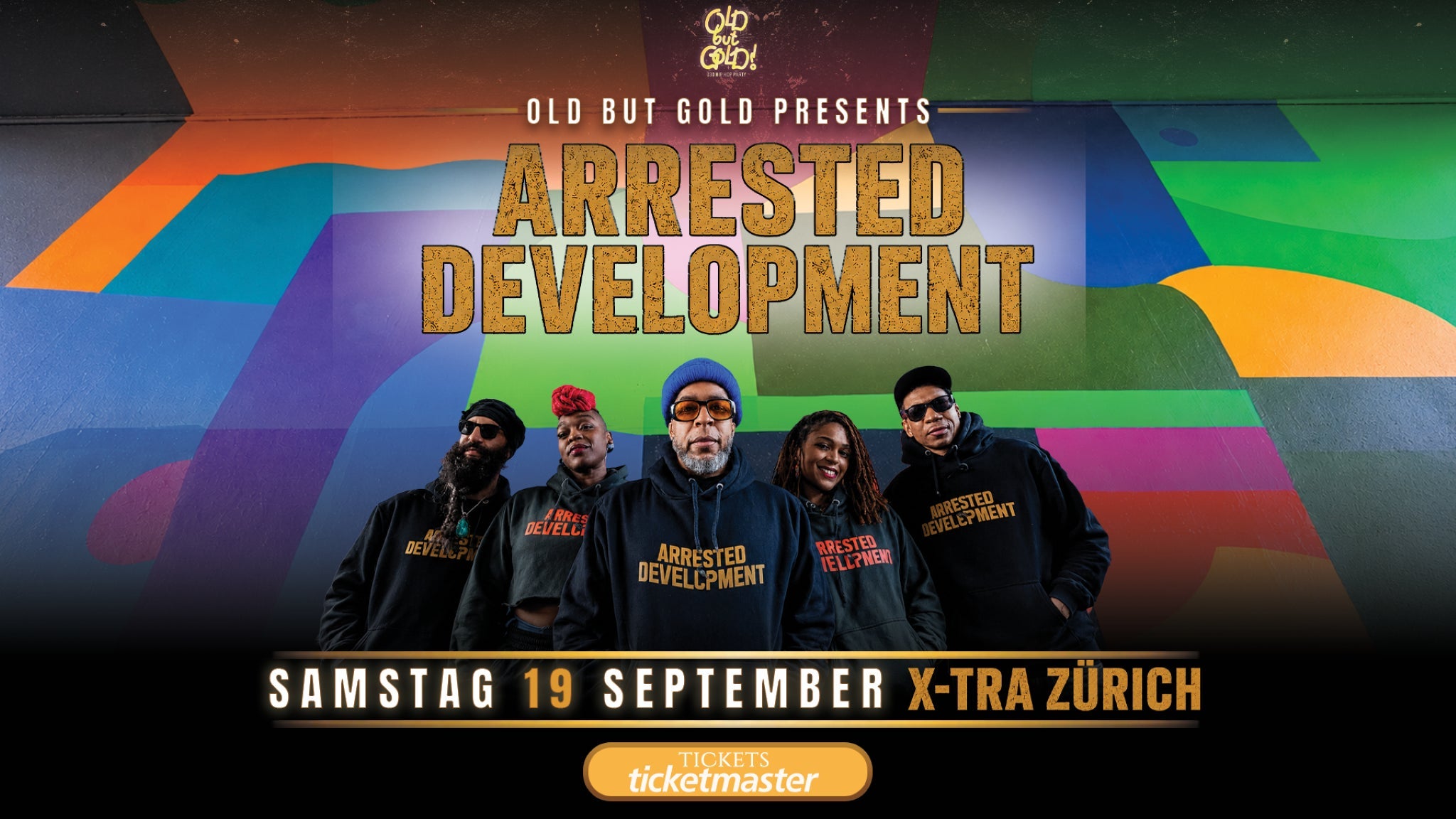 Old but Gold Ü30 HipHop Party w/ Arrested Development & Live Band (USA