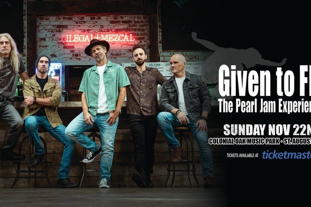 Presales to given to fly the pearl jam experience st. augustine: members use these when buying pre-sale tickets
