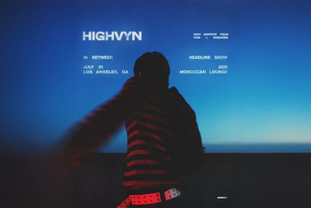 Presales to highvyn: album release show: members use these when buying pre-sale tickets
