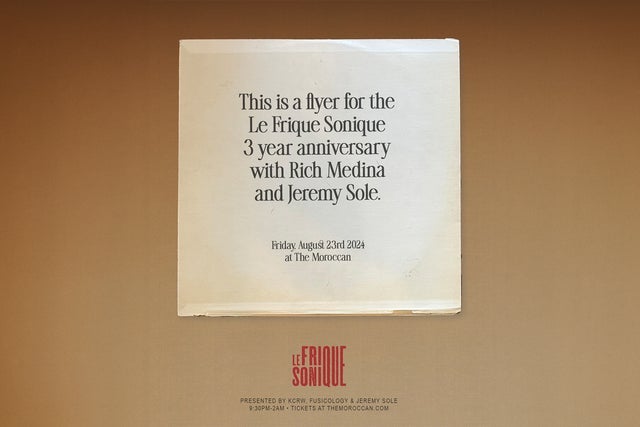 KCRW, Fusicology, Jeremy Sole Present: LFS 3 YEAR ft. RICH MEDINA presales in Los Angeles