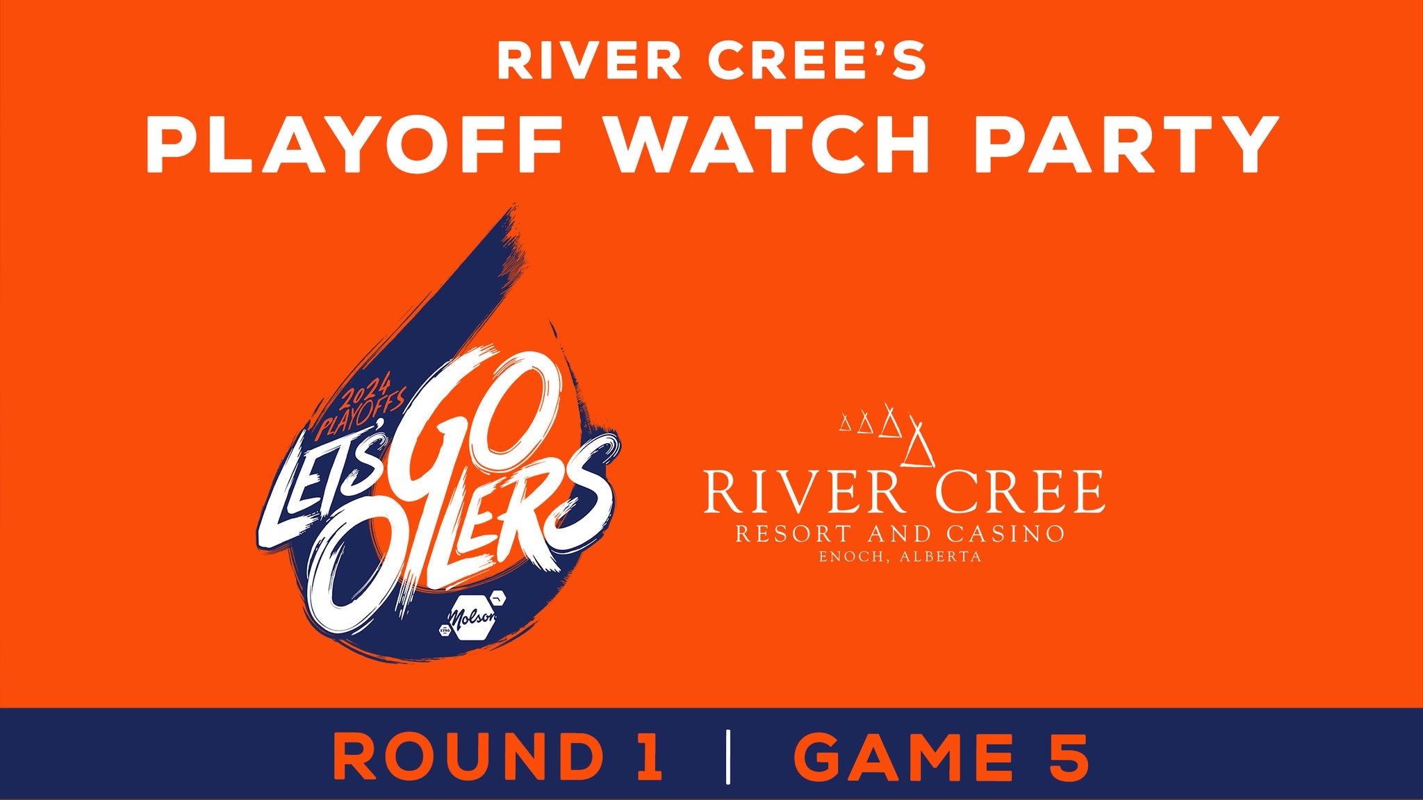 Oiler's Watch Party - Round 1 - Game 5 in Enoch promo photo for First Nation Discount-Status Card Holder presale offer code