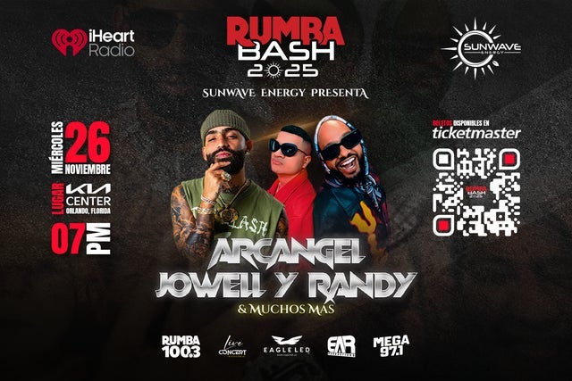 Rumba Bash 2025 in Orlando promotional photo for Venue presale tickets offer