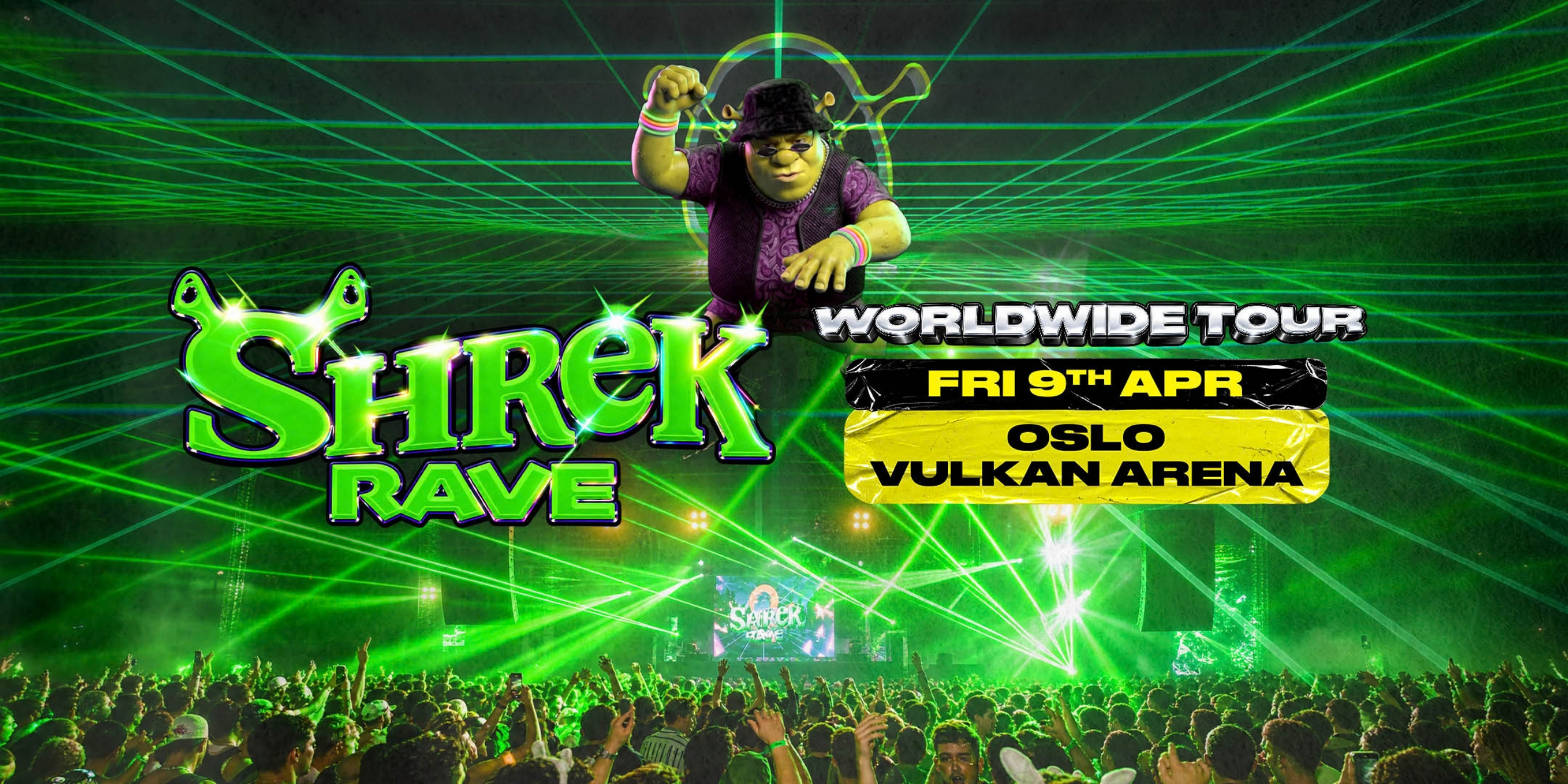SHREK RAVE Is Coming To Oslo!