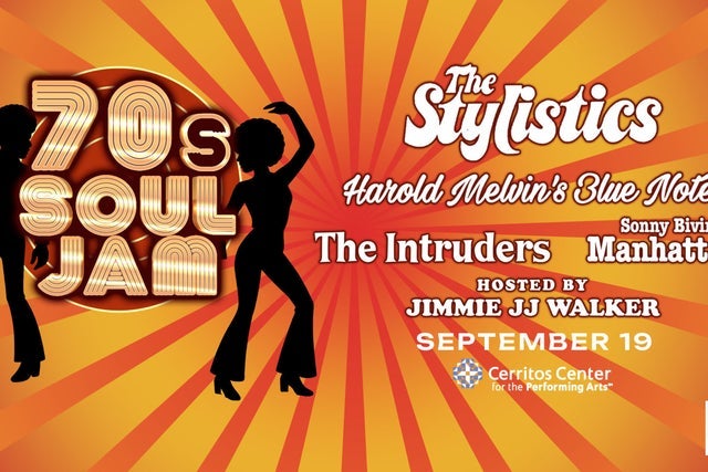 70s Soul Jam in Cerritos promotional photo for Ccpa20 presale tickets offer