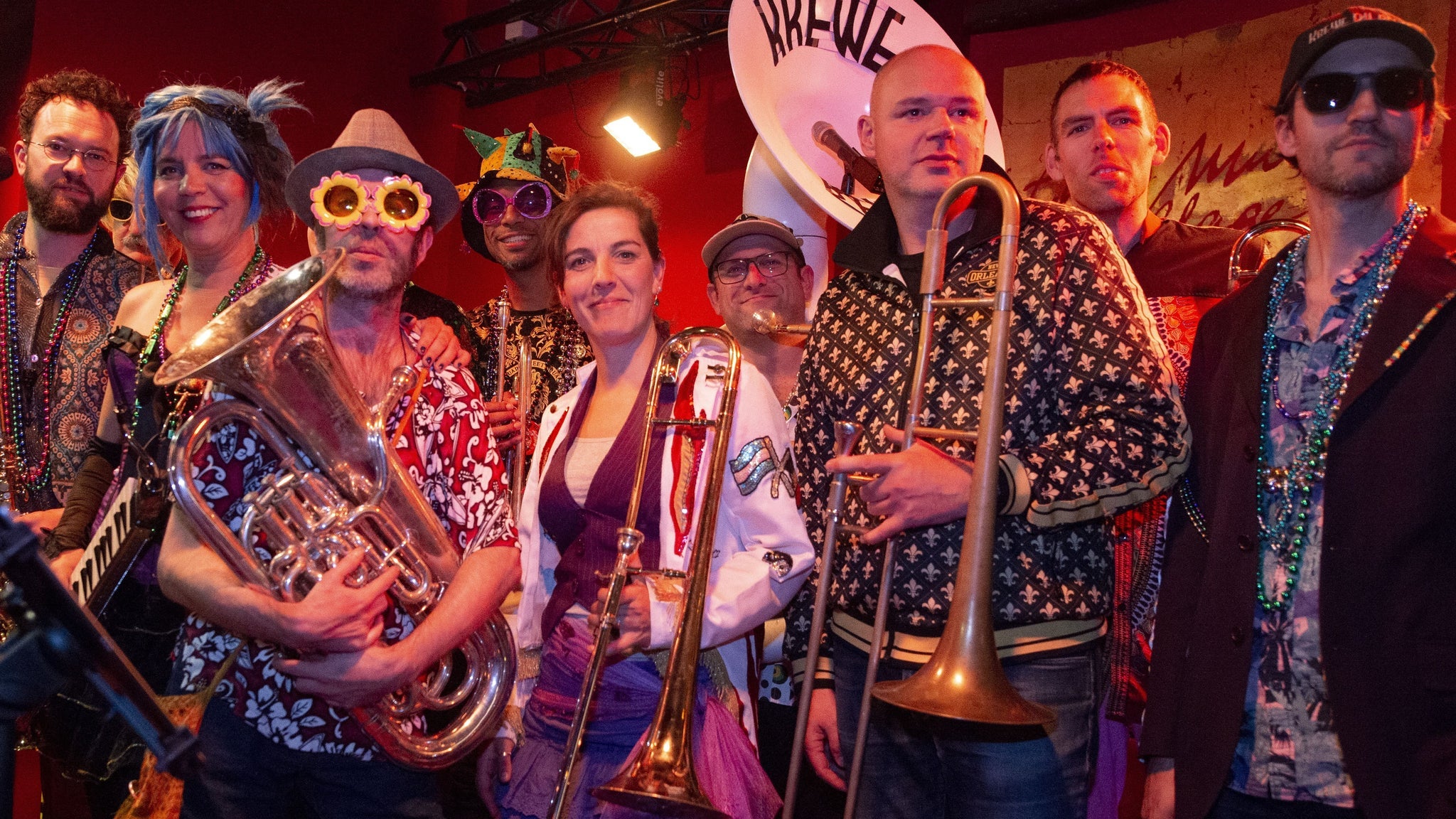 Carnaval New Orleans par le Krewe du belge