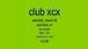CLUB XCX: A BRATTY CHARLI XCX NIGHT