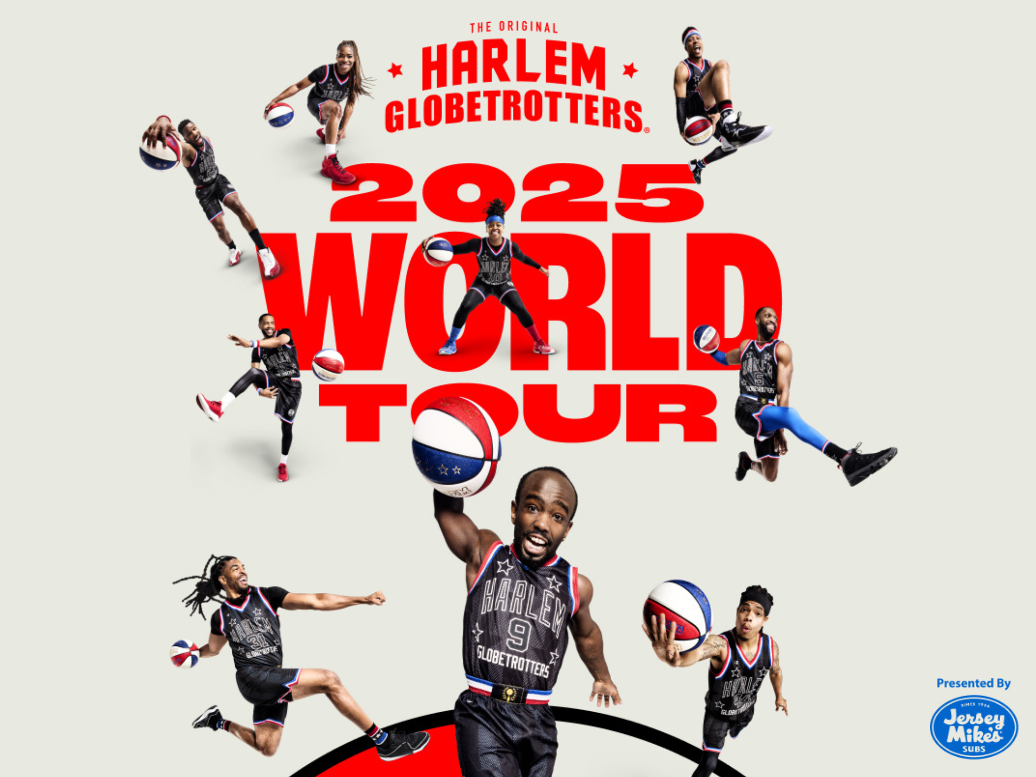 Harlem Globetrotters 2025 World Tour Presented by Jersey Mike’s Subs at Denny Sanford PREMIER Center – Sioux Falls, SD