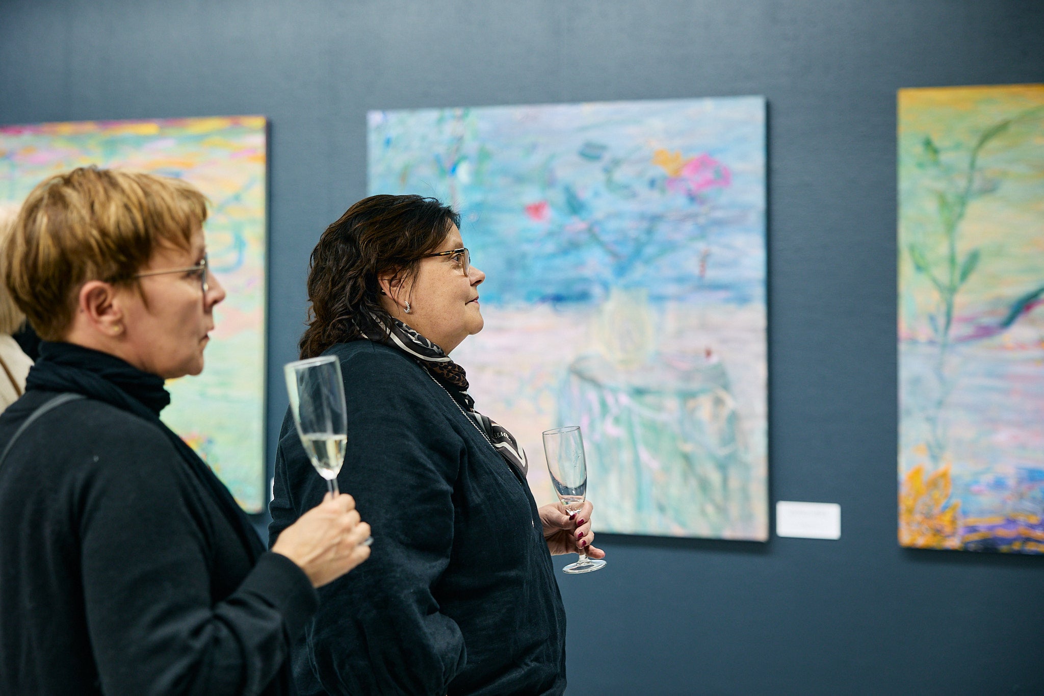 Meilahden Kartanon Taidehalli: Art & Wine-tasting 23.4 show poster