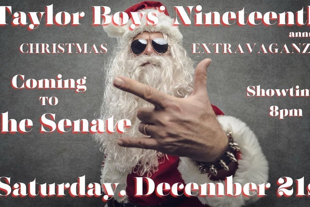 The Taylor Boys 19th annual Christmas Extravaganza presales in Columbia