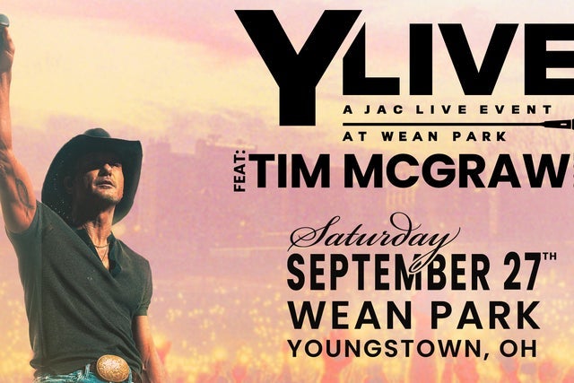 Y-Live Featuring: Tim McGraw Youngstown  presale password