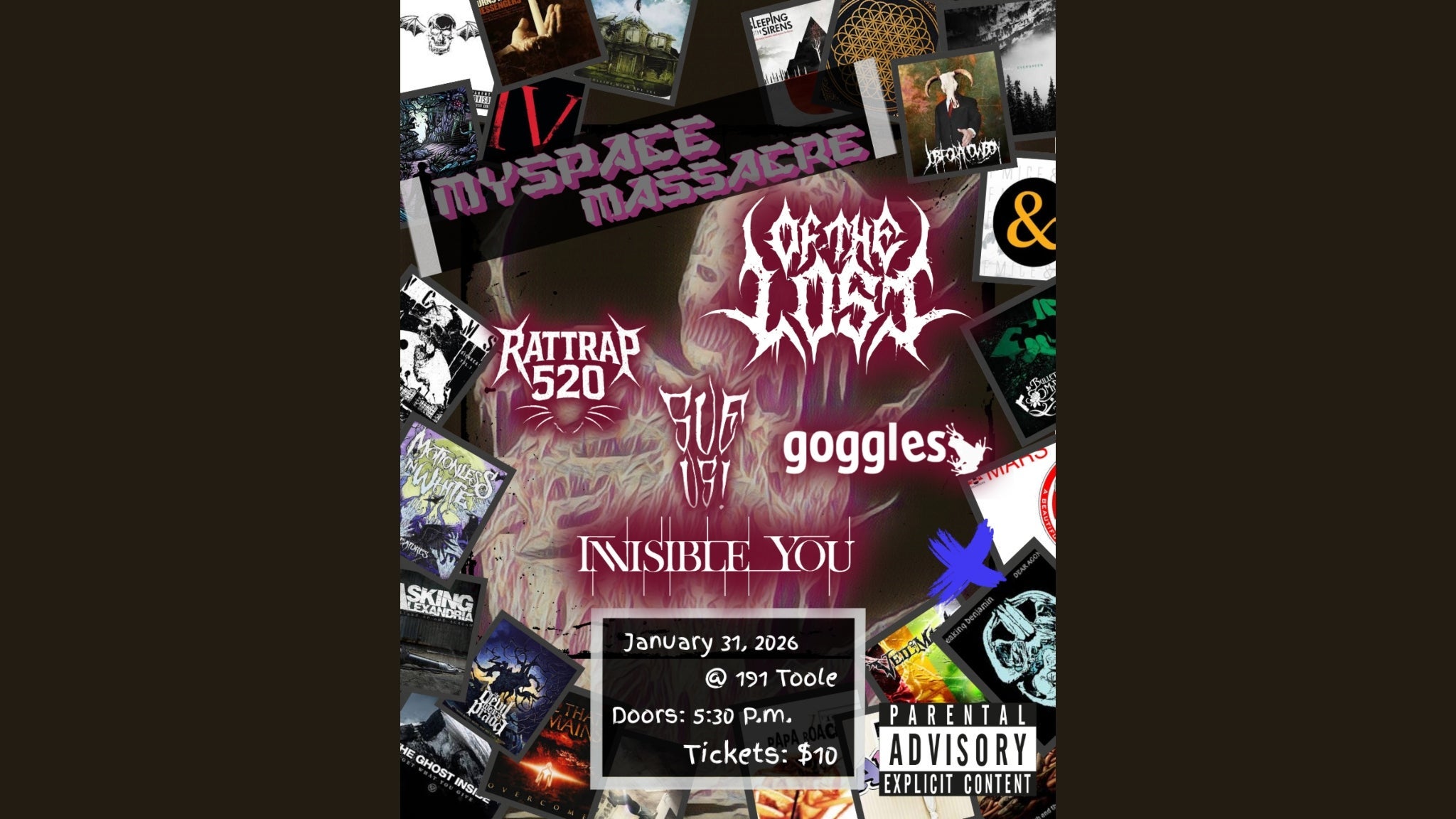 Of The Lost @ 191 Toole