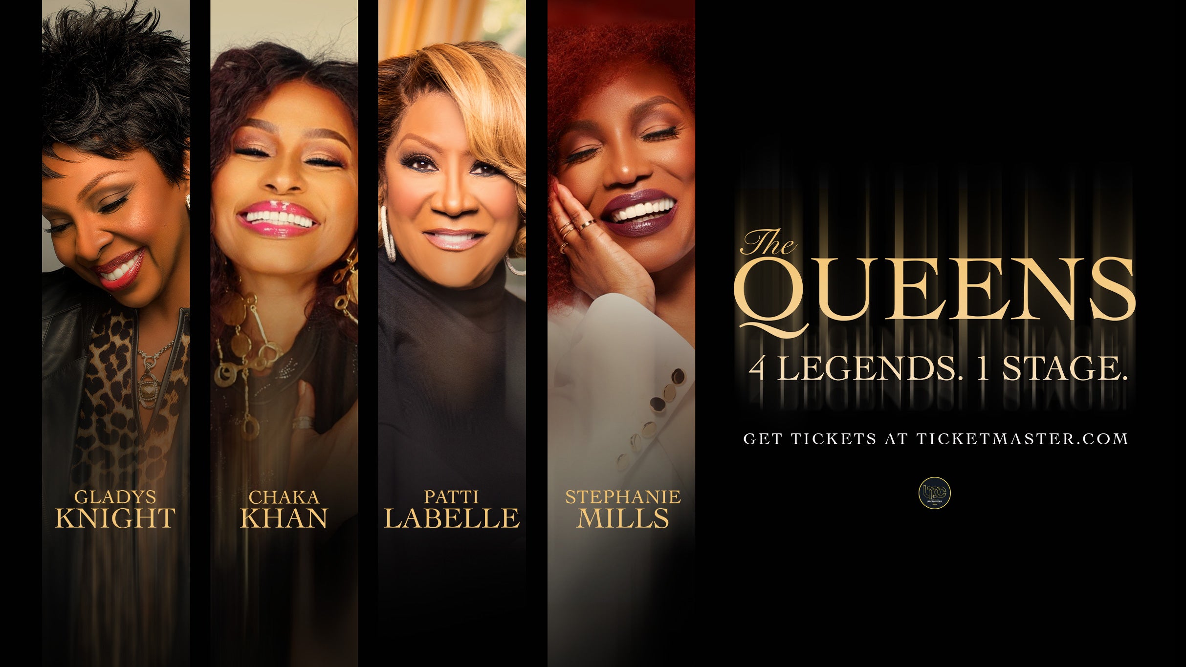 The Queens! 4 Legends. 1 Stage 