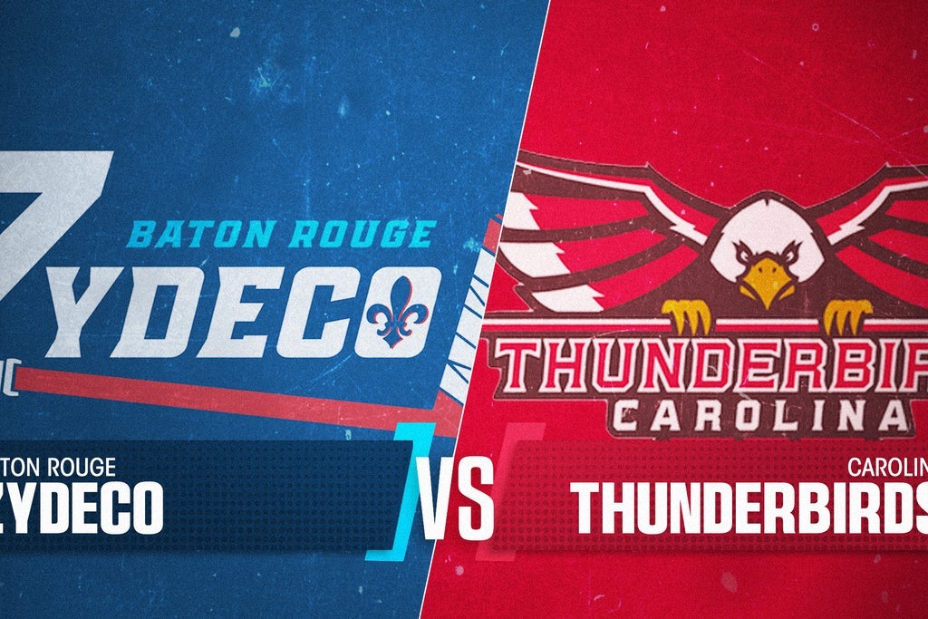 Baton Rouge Zydeco v Carolina Thunderbirds