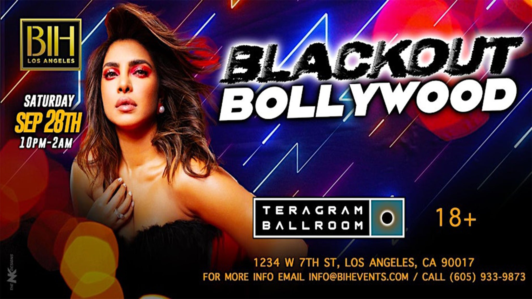 Blackout Bollywood :: The Hottest Desi Party