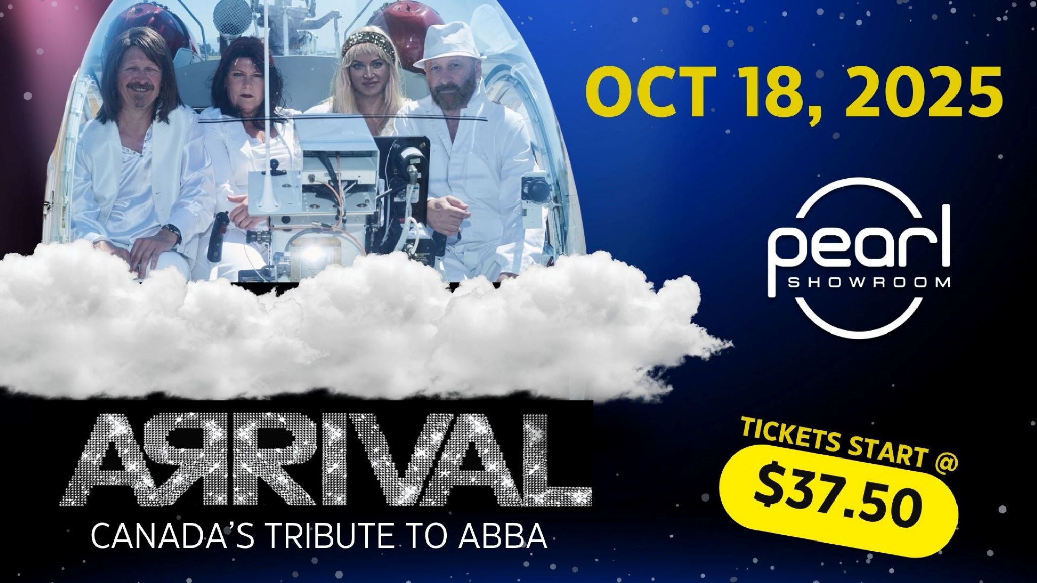 Arrival – Canada’s Ultimate Tribute to ABBA at The Pearl Showroom, Pure Casino Yellowhead – Edmonton, Canada
