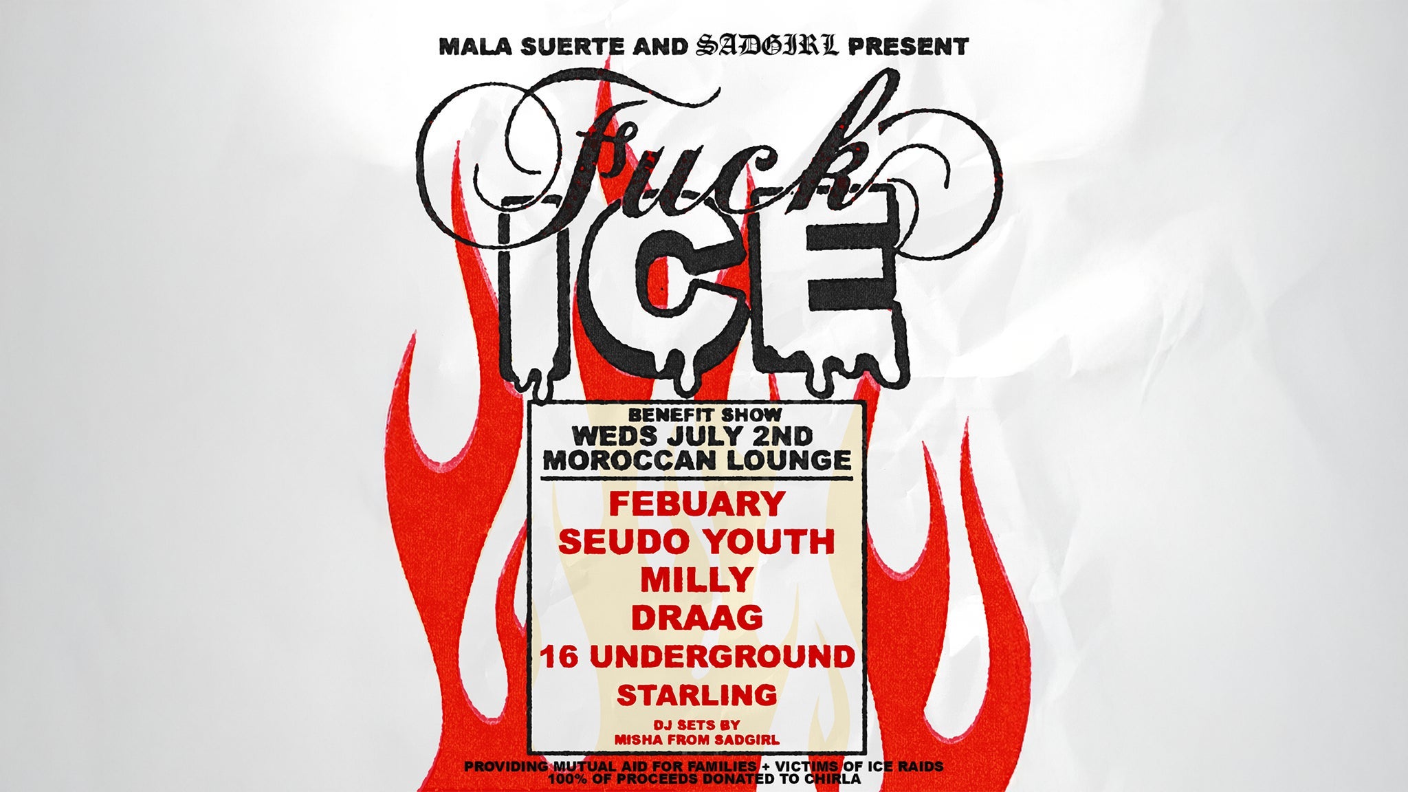 F*CK ICE: Mutual Aid for Immigrant Families & Victims of ICE Raids 