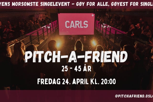 Ticket Reselling Pitch-A-Friend 25-45 &aring;r