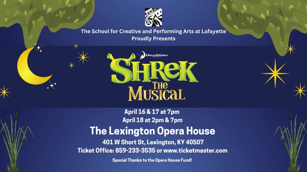 Photo of SCAPA Lafayette Presents Shrek the Musical