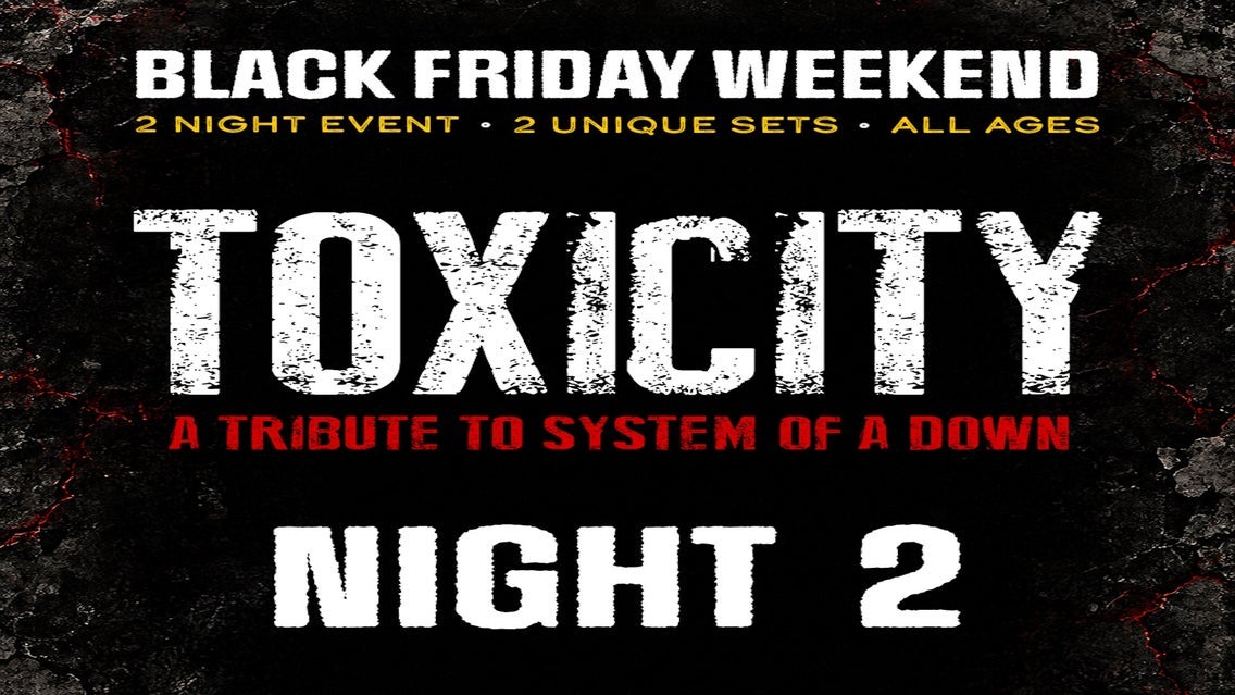 Toxicity - (System of a Down Tribute) Black Saturday Show 