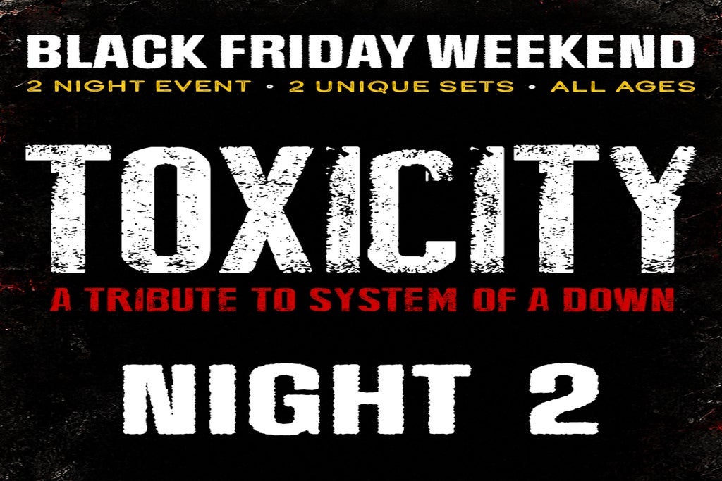 Toxicity - (System of a Down Tribute) Black Saturday Show