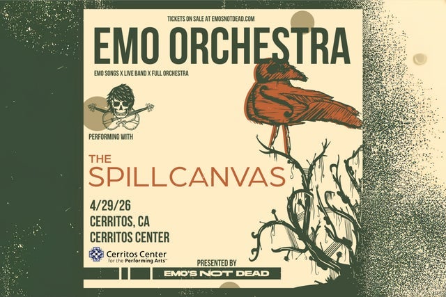 Emo Orchestra With The Spill Canvas - An Evening Of Emo in Cerritos promotional photo for Influencer / Content Creator presale tickets offer