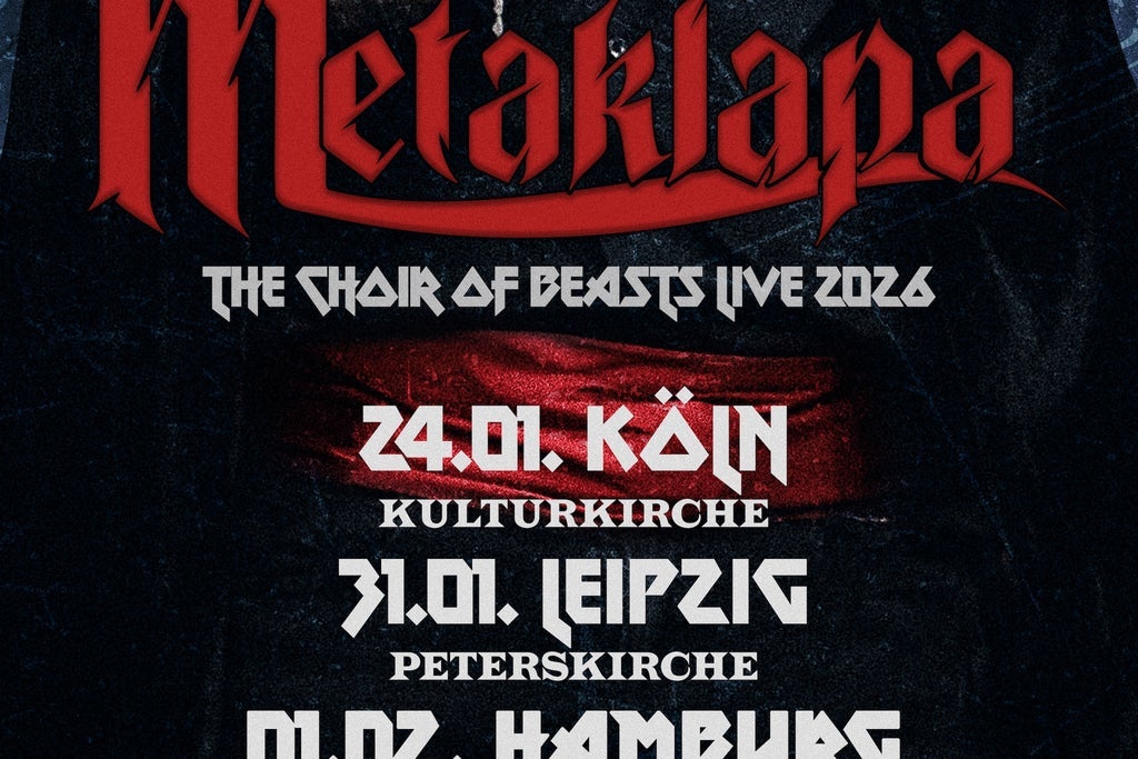 Metaklapa - The Choir Of Beasts Live 2026 Image