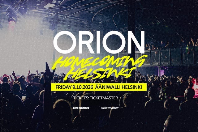 ORION - Homecoming Helsinki
