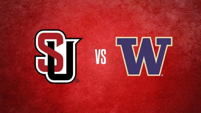 Seattle University Redhawks Baseball Vs UW