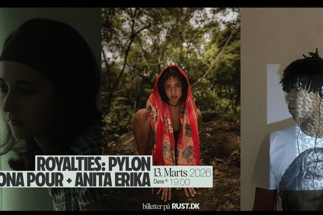 Ticket Reselling Royalties: Fiona Pour + Anita Erika + PYLON