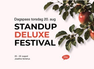 Bilde for arrangement Standup Deluxefestival dagspass torsdag