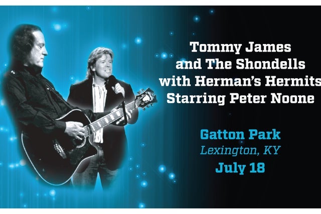 presale password for Tommy James & The Shondells; Herman's Hermits starring Peter Noone presale tickets in Lexington - KY (Gatton Park)