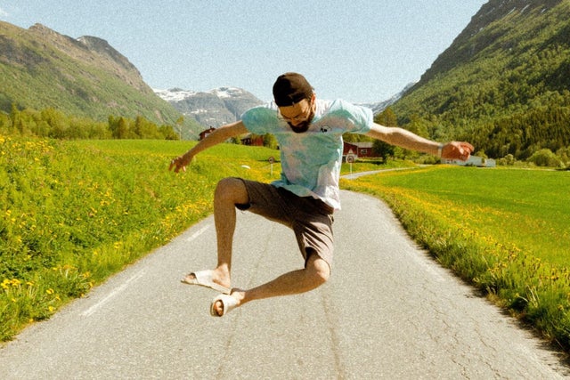 Korte år, lange dager show poster