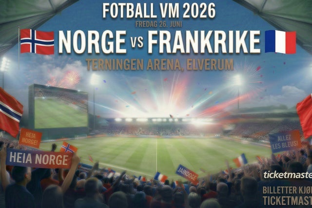 Norge - Frankrike - Terningen Arena