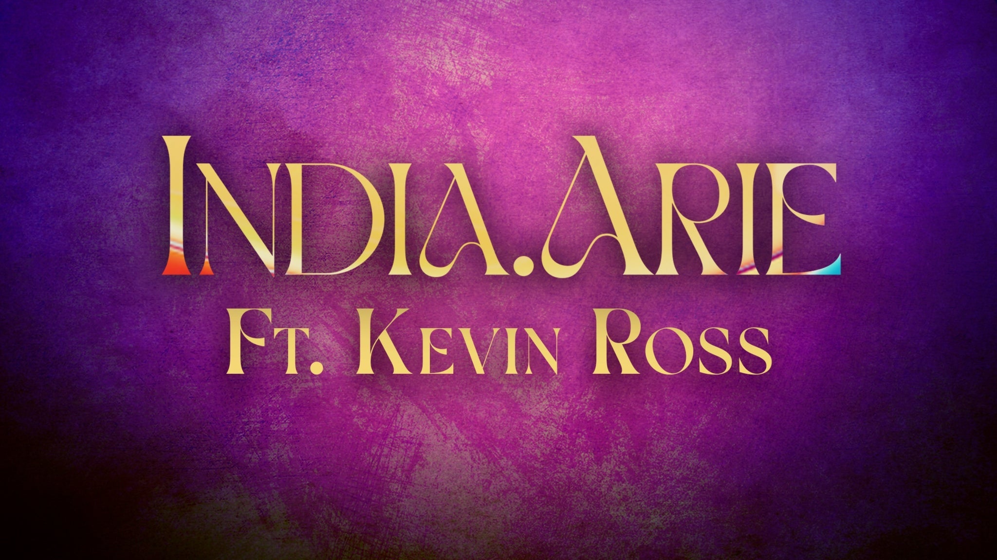 India. Arie's Soul Bird Experience ft. Kevin Ross