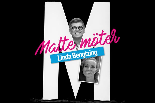 MALTE MÖTER LINDA BENGTZING in Sweden