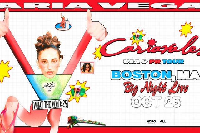 presale password for Aria Vega presale tickets in Boston - MA (Big Night Live)