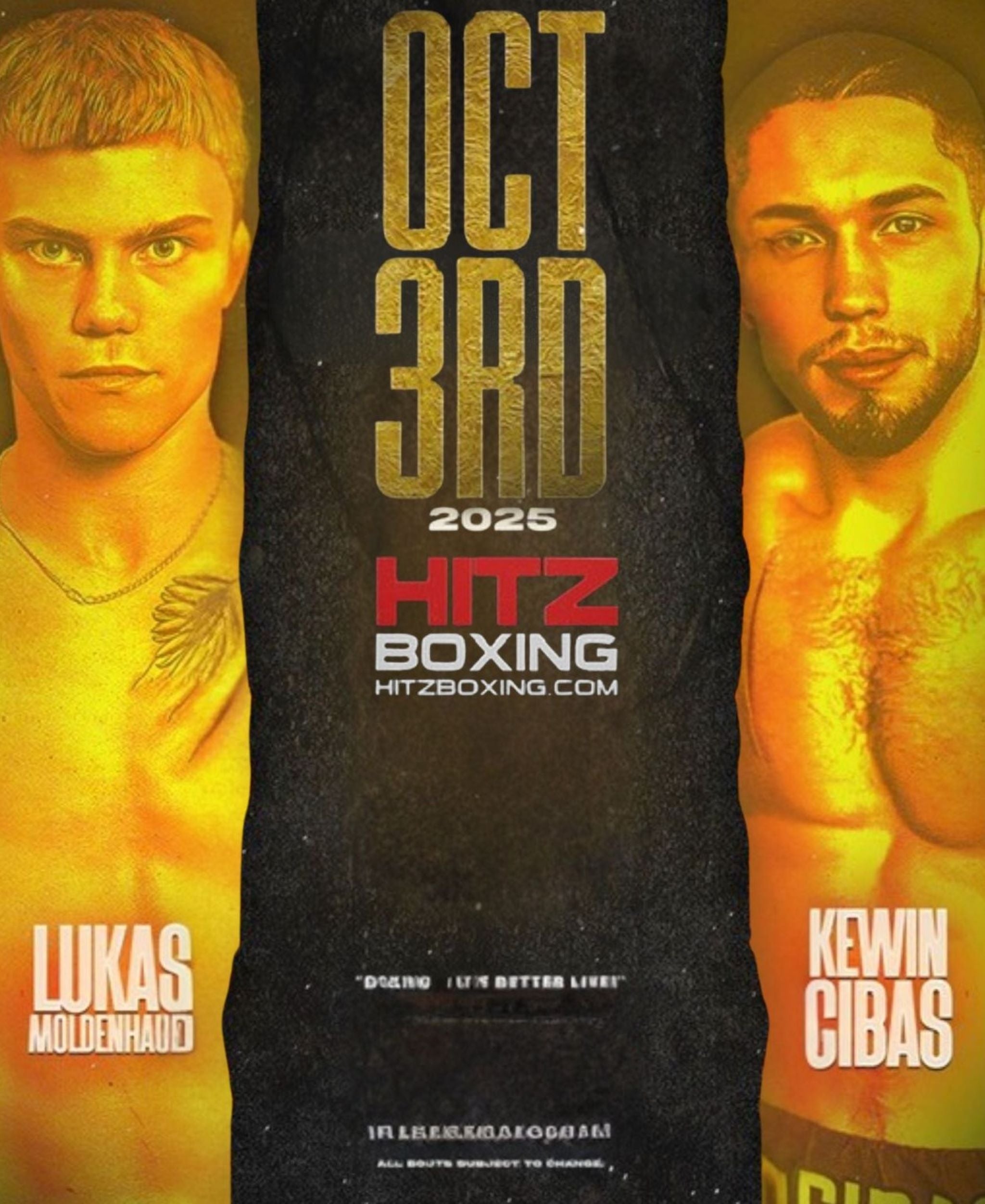 2025 Hitz Boxing Presents: A Night Of Championship Boxing at Hard Rock Live Rockford – Rockford, IL