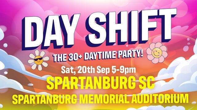 Dayshift: The 30+ Daytime Party! concert image