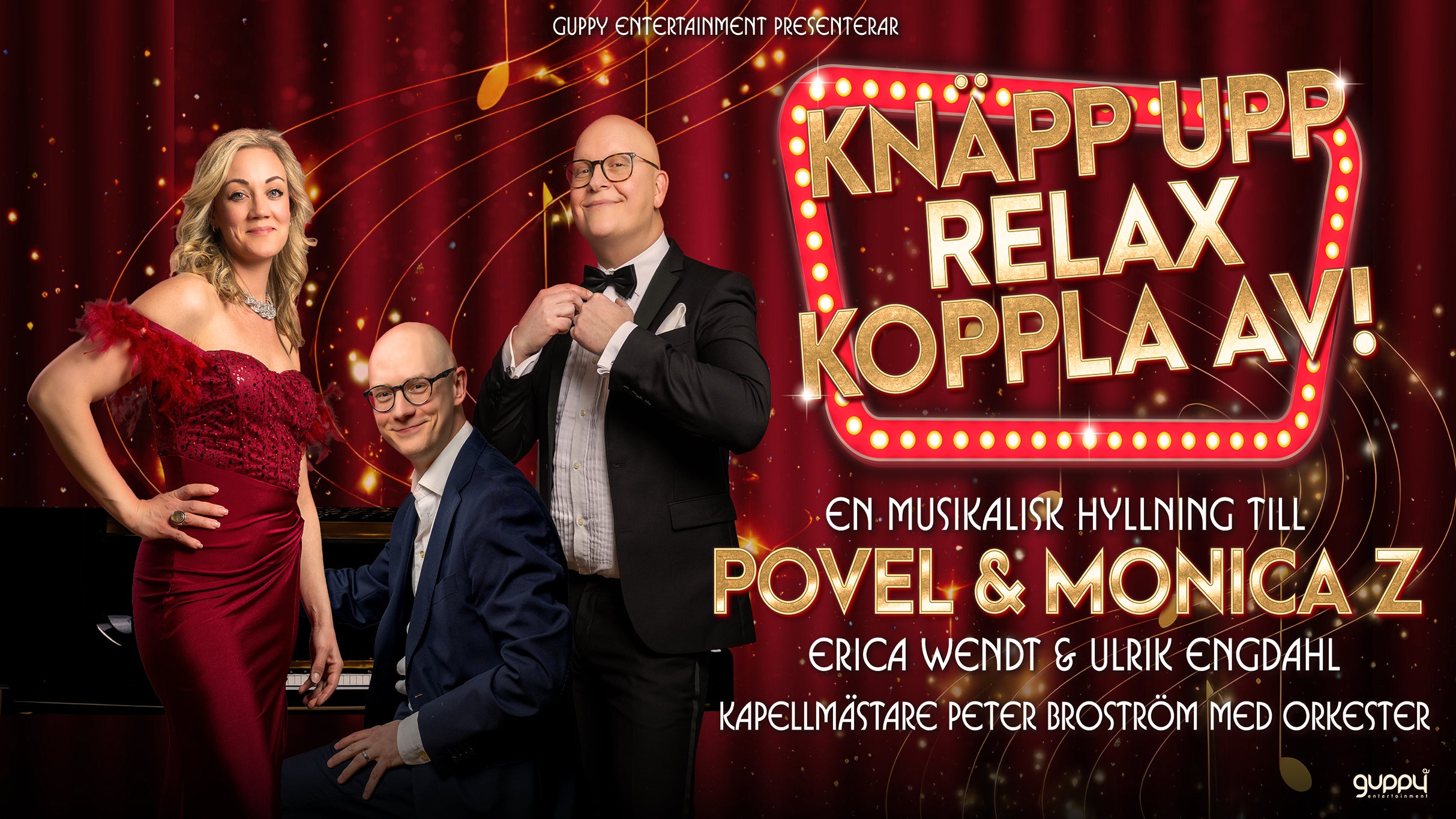 En musikalisk hyllning till POVEL & MONICA Z – 2026-10-30
