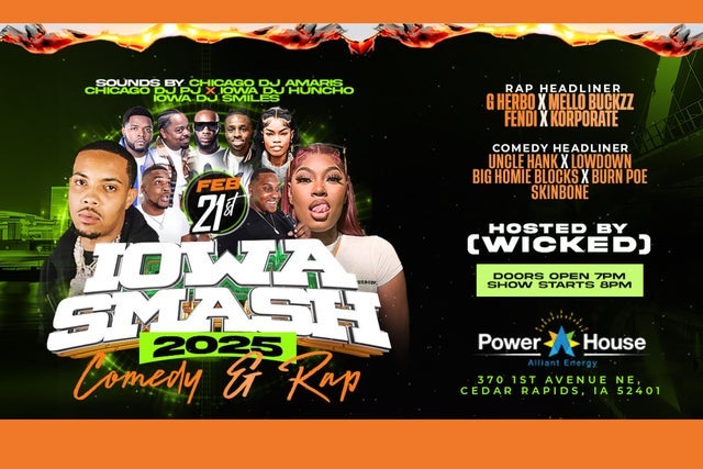 Iowa Smash 2025 presales in Cedar Rapids