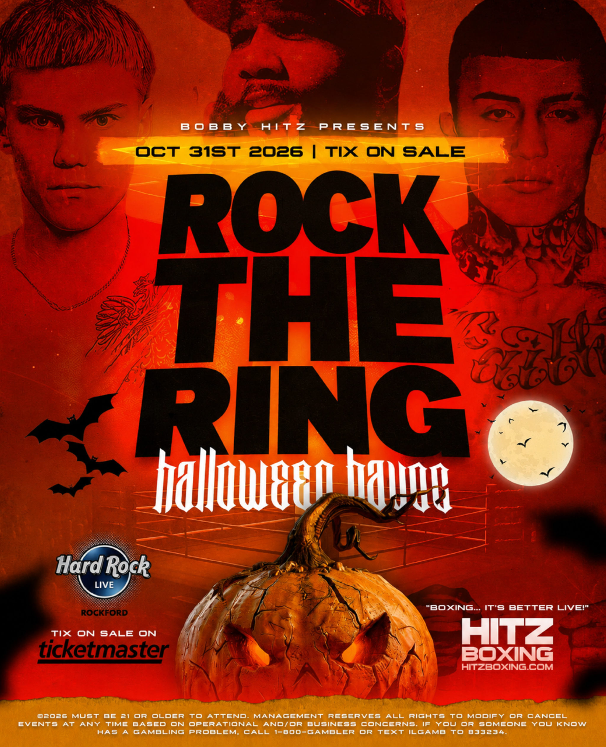 Hitz Boxing: Rock The Ring - Halloween Havoc