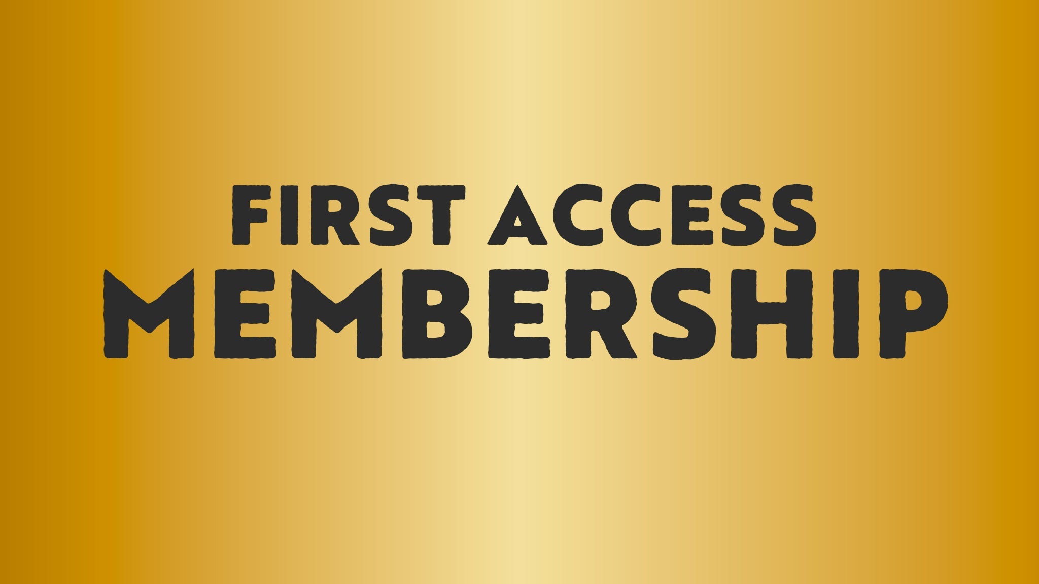 October 2026 - Music Insiders Club First Access Membership