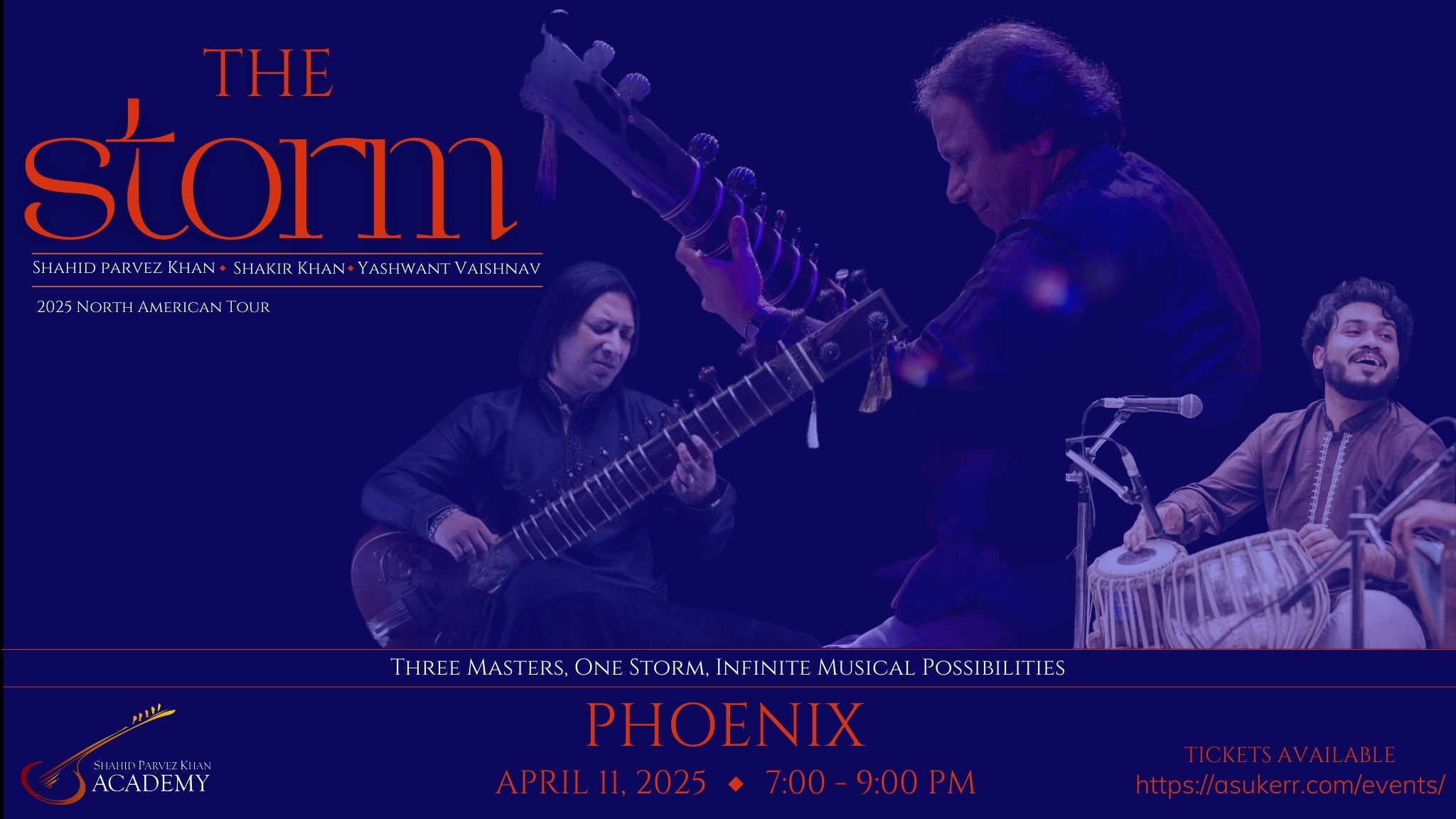 The Storm: Three Masters, One Musical Journey at ASU Kerr – Scottsdale, AZ