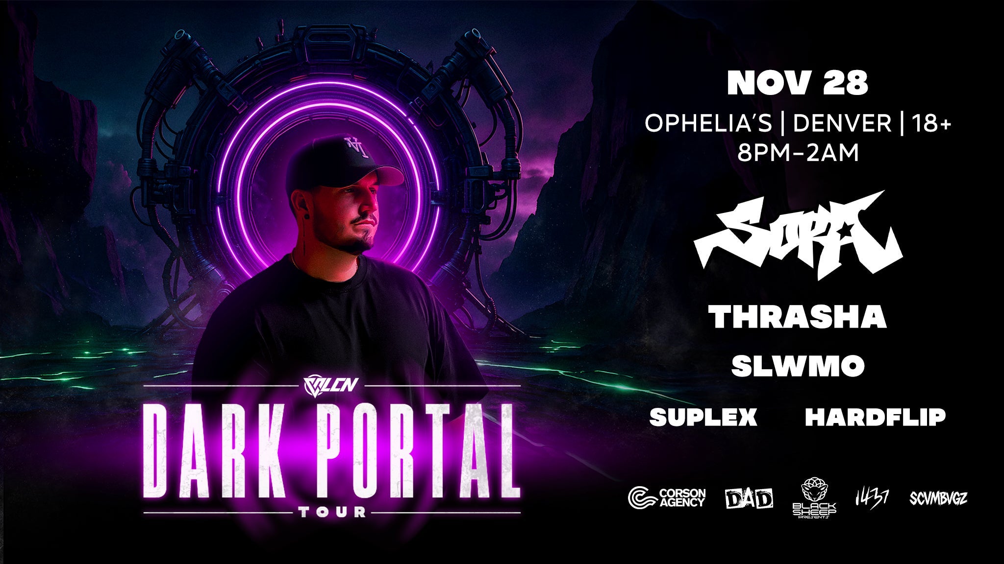 Black Sheep Presents: VLCN Black Portal Tour
