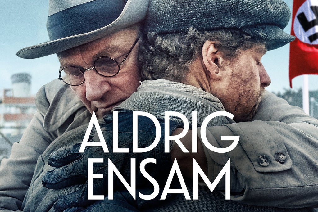 Aldrig ensam show poster