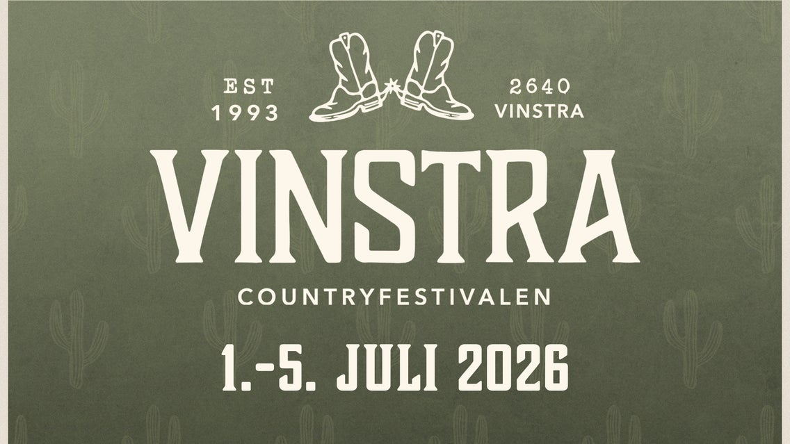 3 Dagersbillett: TORSDAG-LØRDAG/ Countryfestivalen Vinstra