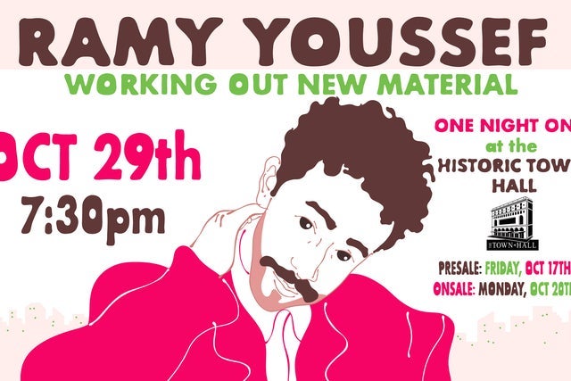 Official presale for The Town Hall Presents Ramy Youssef: Working Out Material
